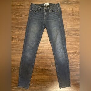 GENTLY USED - Paige Medium VERDUGO ANKLE Wash Ankle Skinny Jeans - Size 26